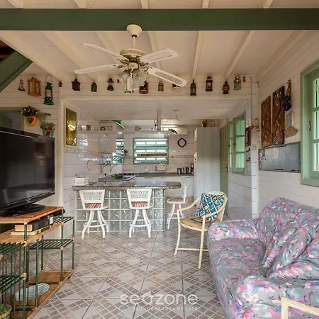 Sobrado Agradavel C/ Churrasq. 90M Do Mar Rdd657 Florianopolis Exterior photo